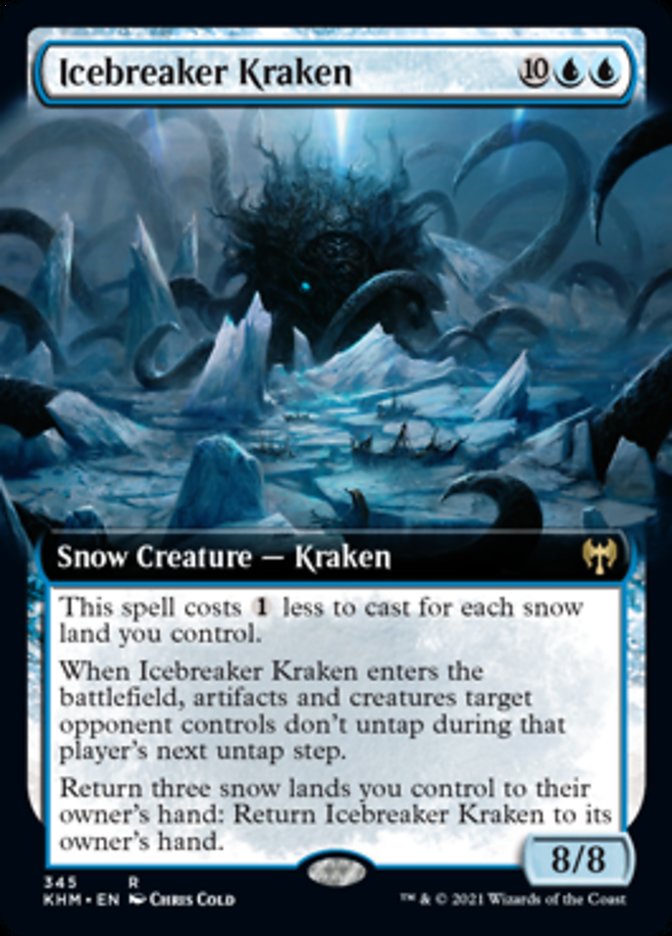 Icebreaker Kraken (Extended Art) [Kaldheim] | Eastridge Sports Cards & Games