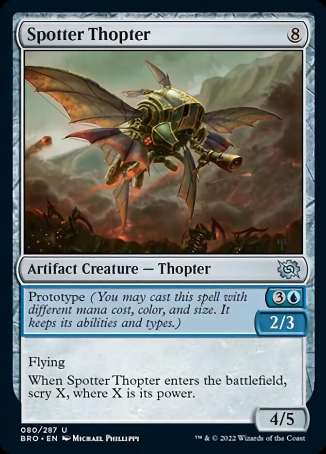 Spotter Thopter [The Brothers' War] | Eastridge Sports Cards & Games