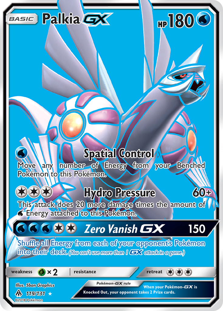 Palkia GX (119/131) [Sun & Moon: Forbidden Light] | Eastridge Sports Cards & Games