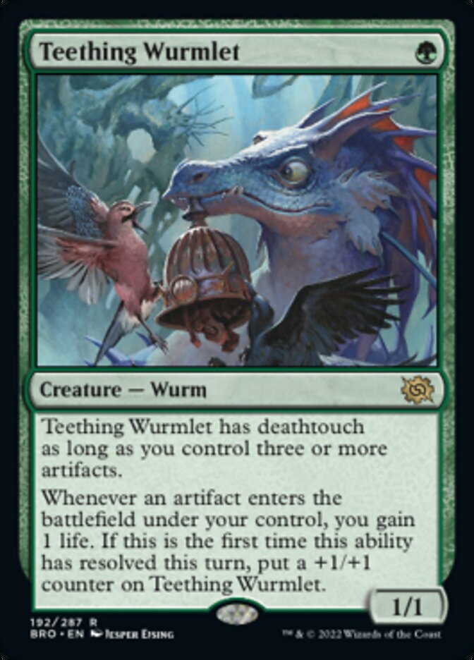 Teething Wurmlet [The Brothers' War] | Eastridge Sports Cards & Games