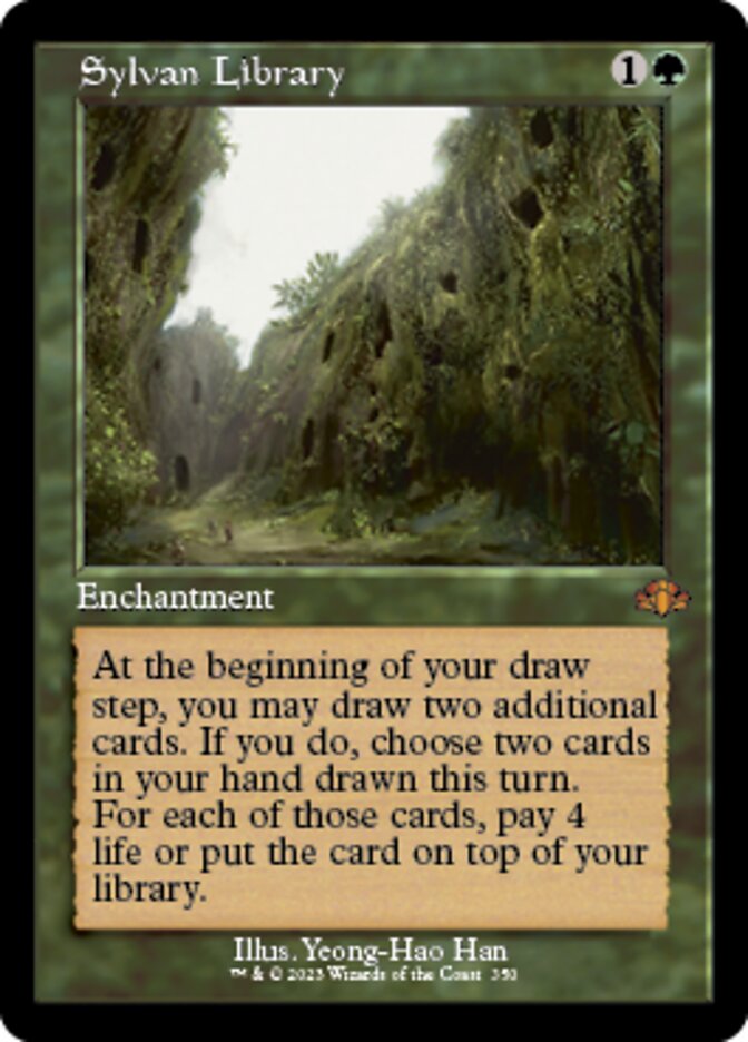 Sylvan Library (Retro) [Dominaria Remastered] | Eastridge Sports Cards & Games