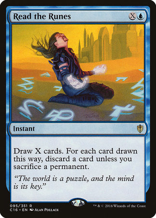 Read the Runes [Commander 2016] | Eastridge Sports Cards & Games