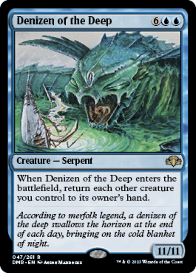 Denizen of the Deep [Dominaria Remastered] | Eastridge Sports Cards & Games