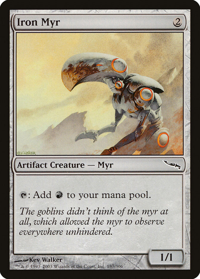 Iron Myr [Mirrodin] | Eastridge Sports Cards & Games