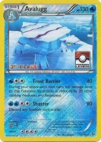 Avalugg (31/106) (League Promo 3rd Place) [XY: Flashfire] | Eastridge Sports Cards & Games