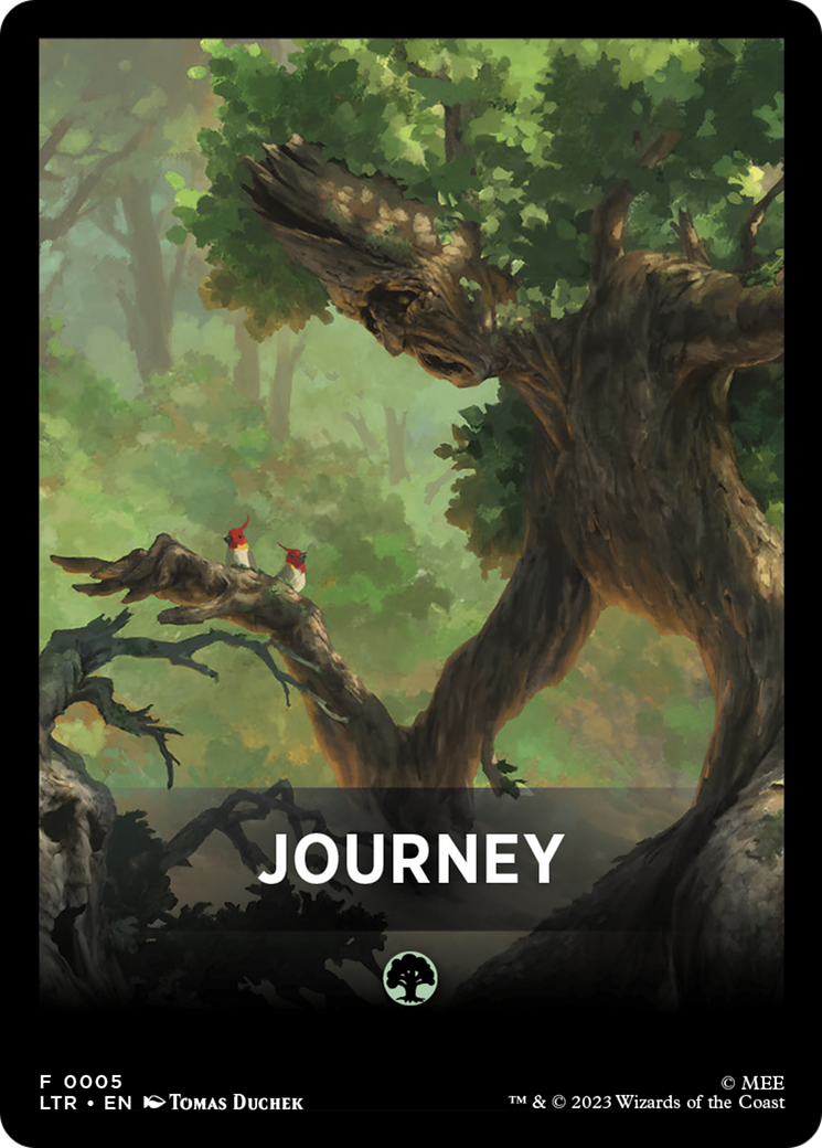 Journey Theme Card [The Lord of the Rings: Tales of Middle-Earth Tokens] | Eastridge Sports Cards & Games