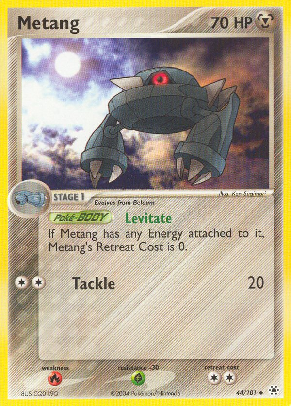 Metang (44/101) [EX: Hidden Legends] | Eastridge Sports Cards & Games