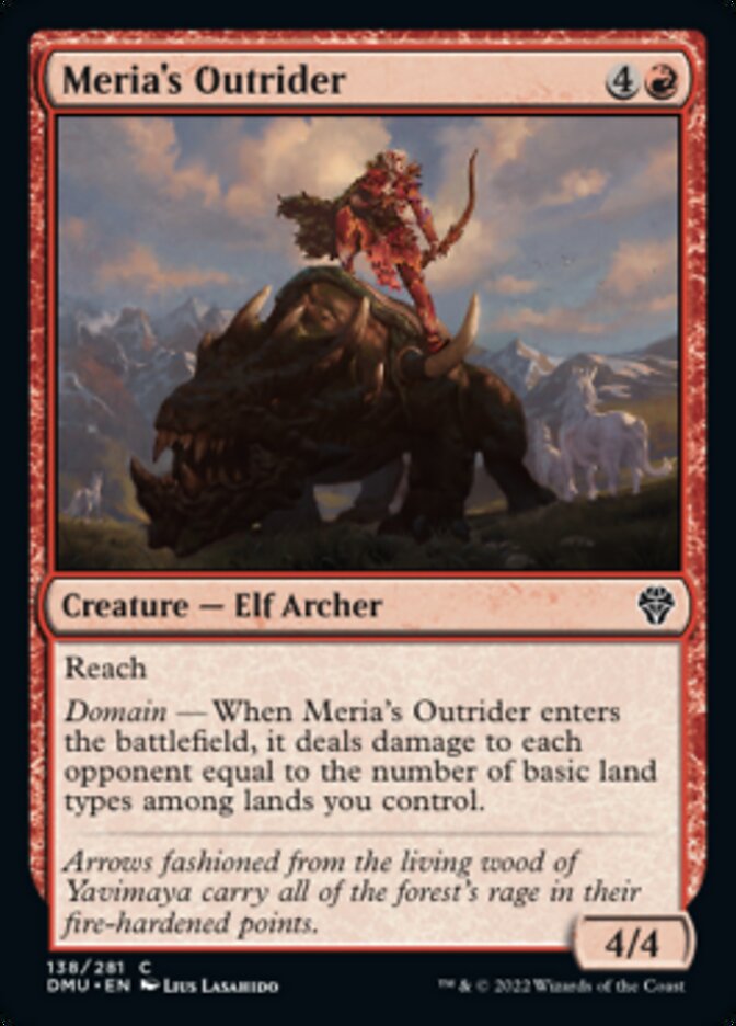 Meria's Outrider [Dominaria United] | Eastridge Sports Cards & Games