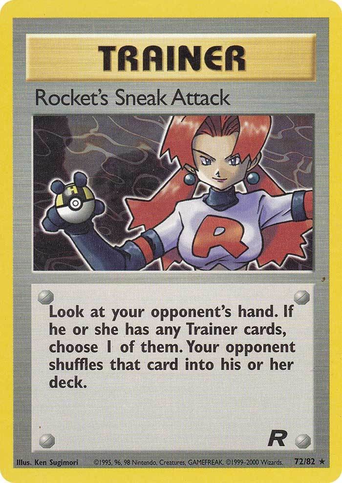 Rocket's Sneak Attack (72/82) [Team Rocket Unlimited] | Eastridge Sports Cards & Games