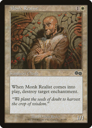 Monk Realist [Urza's Saga] | Eastridge Sports Cards & Games