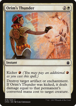 Orim's Thunder [Commander Anthology] | Eastridge Sports Cards & Games