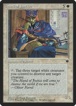 Hand of Justice [Fallen Empires] | Eastridge Sports Cards & Games