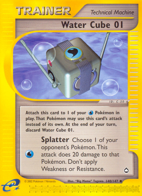 Water Cube 01 (140/147) [Aquapolis] | Eastridge Sports Cards & Games