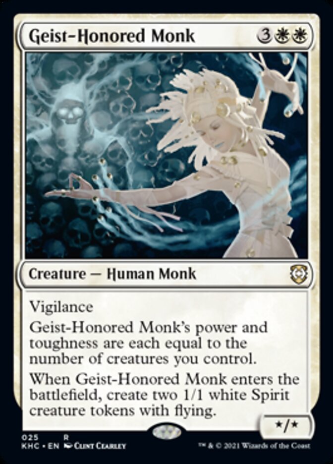 Geist-Honored Monk [Kaldheim Commander] | Eastridge Sports Cards & Games