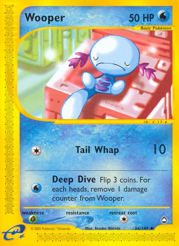 Wooper (66/147) [Aquapolis] | Eastridge Sports Cards & Games