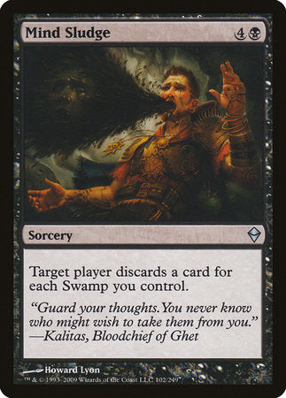 Mind Sludge [Zendikar] | Eastridge Sports Cards & Games