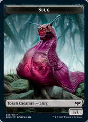 Insect // Slug Double-sided Token [Innistrad: Crimson Vow Tokens] | Eastridge Sports Cards & Games