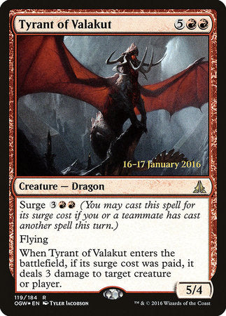 Tyrant of Valakut [Oath of the Gatewatch Promos] | Eastridge Sports Cards & Games