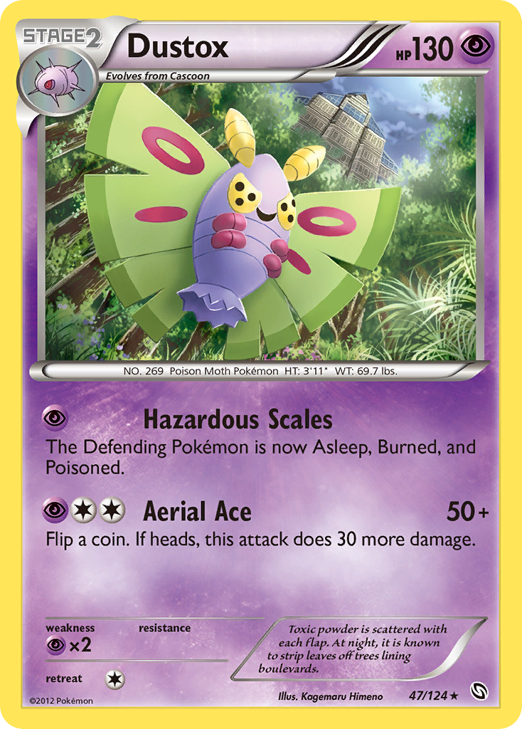 Dustox (47/124) [Black & White: Dragons Exalted] | Eastridge Sports Cards & Games