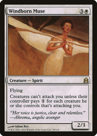 Windborn Muse [Commander 2011] | Eastridge Sports Cards & Games