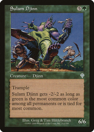 Sulam Djinn [Invasion] | Eastridge Sports Cards & Games