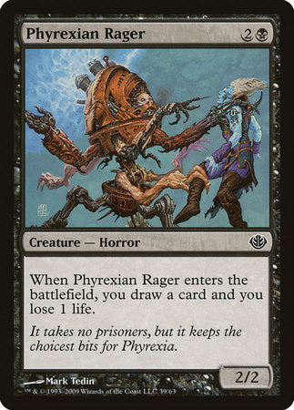 Phyrexian Rager [Duel Decks: Garruk vs. Liliana] | Eastridge Sports Cards & Games