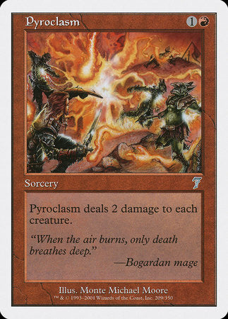 Pyroclasm [Seventh Edition] | Eastridge Sports Cards & Games