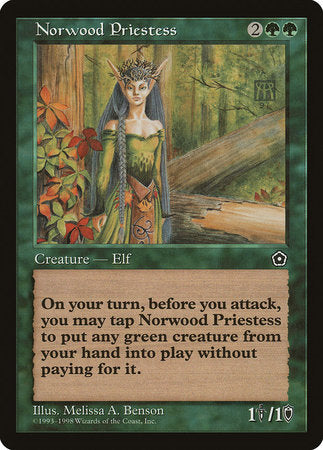 Norwood Priestess [Portal Second Age] | Eastridge Sports Cards & Games