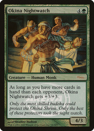 Okina Nightwatch [Arena League 2005] | Eastridge Sports Cards & Games