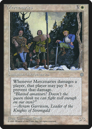 Mercenaries [Ice Age] | Eastridge Sports Cards & Games