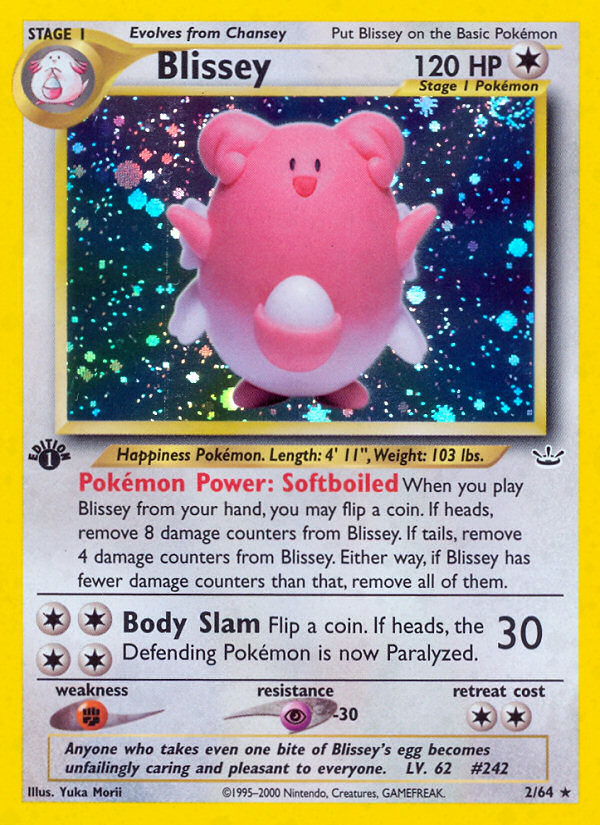 Blissey (2/64) [Neo Revelation 1st Edition] | Eastridge Sports Cards & Games