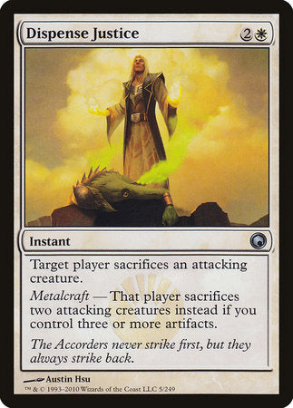 Dispense Justice [Scars of Mirrodin] | Eastridge Sports Cards & Games