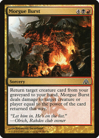 Morgue Burst [Dragon's Maze] | Eastridge Sports Cards & Games