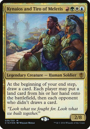 Kynaios and Tiro of Meletis (Commander 2016) [Commander 2016 Oversized] | Eastridge Sports Cards & Games