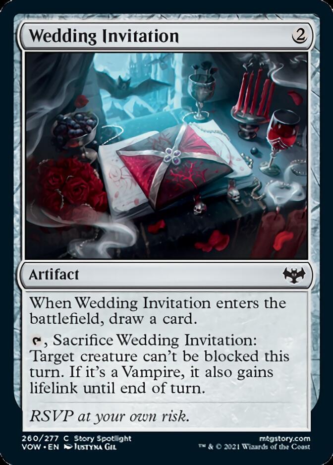 Wedding Invitation [Innistrad: Crimson Vow] | Eastridge Sports Cards & Games