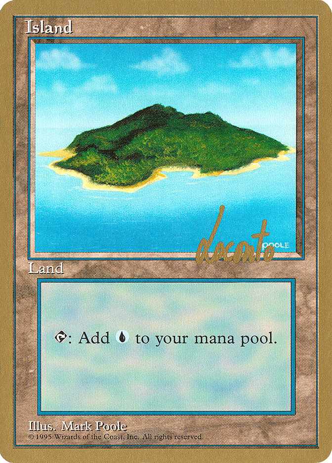 Island (ml367) (Michael Loconto) [Pro Tour Collector Set] | Eastridge Sports Cards & Games