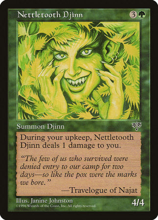 Nettletooth Djinn [Mirage] | Eastridge Sports Cards & Games