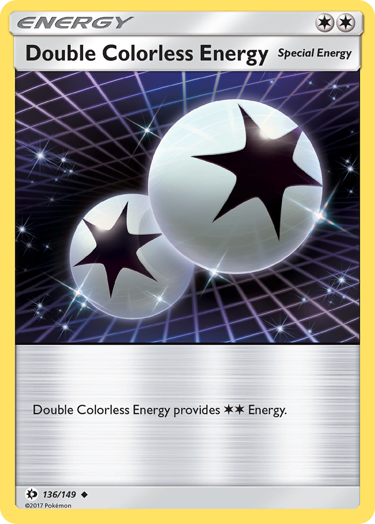 Double Colorless Energy (136/149) [Sun & Moon: Base Set] | Eastridge Sports Cards & Games