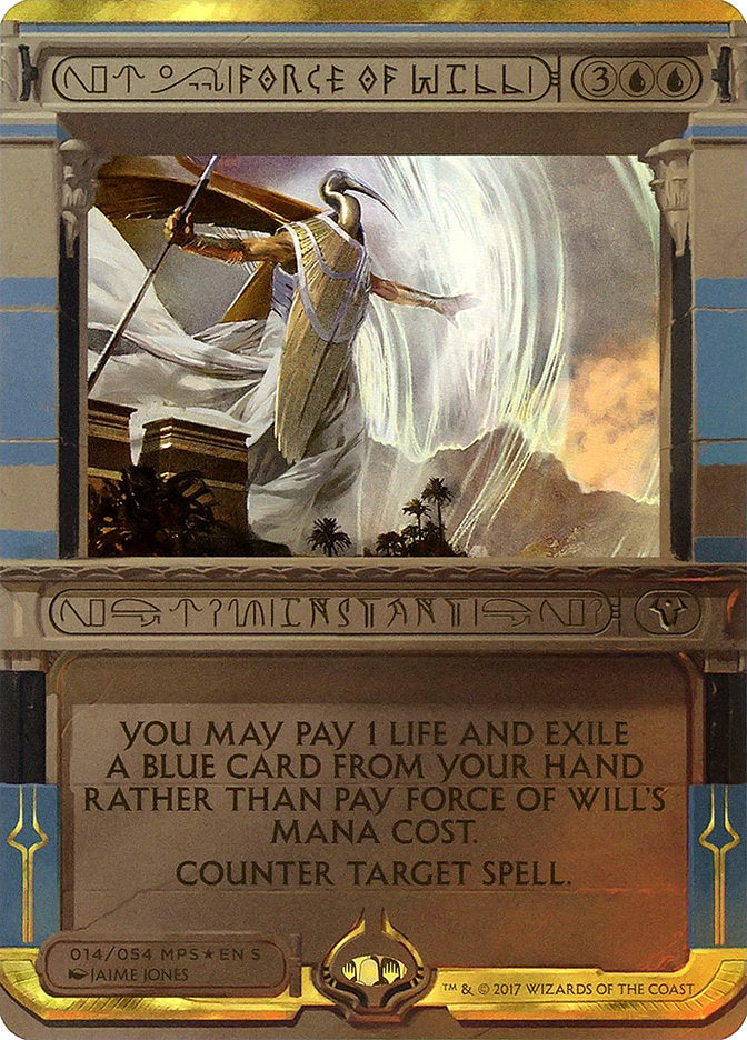 Force of Will (Invocation) [Amonkhet Invocations] | Eastridge Sports Cards & Games