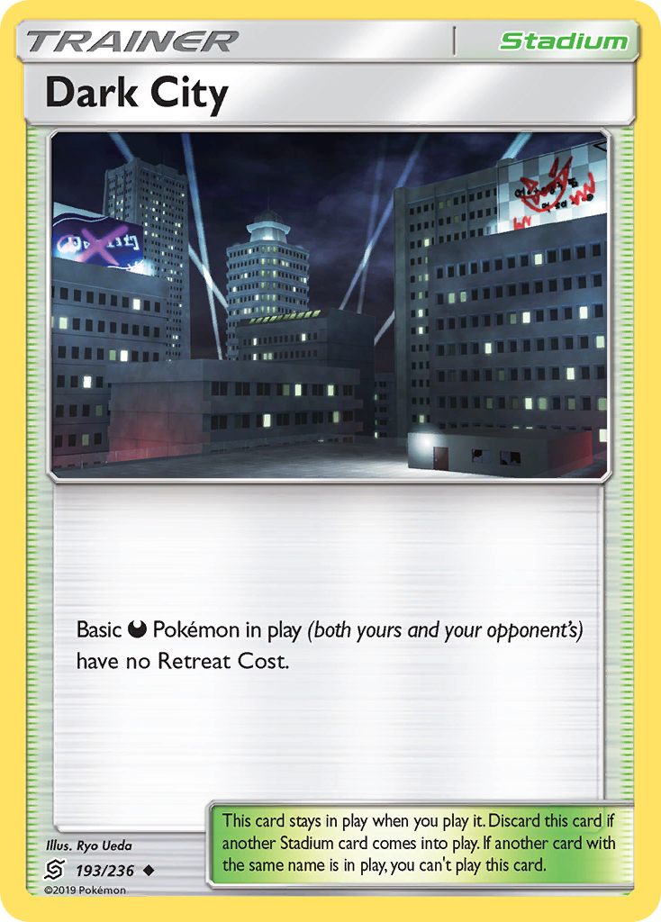 Dark City (193/236) [Sun & Moon: Unified Minds] | Eastridge Sports Cards & Games