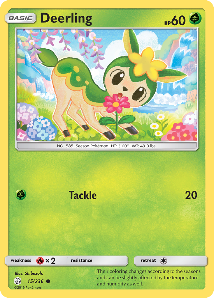 Deerling (15/236) [Sun & Moon: Cosmic Eclipse] | Eastridge Sports Cards & Games