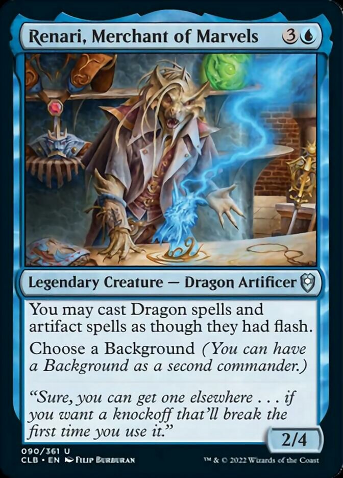 Renari, Merchant of Marvels [Commander Legends: Battle for Baldur's Gate] | Eastridge Sports Cards & Games