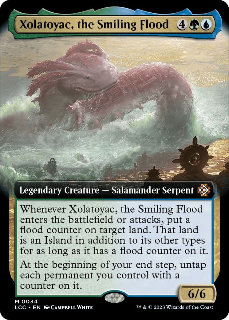 Xolatoyac, the Smiling Flood (Extended Art) [The Lost Caverns of Ixalan Commander] | Eastridge Sports Cards & Games