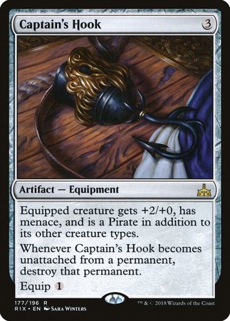 Captain's Hook [Rivals of Ixalan] | Eastridge Sports Cards & Games
