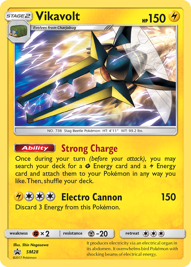 Vikavolt (SM28) [Sun & Moon: Black Star Promos] | Eastridge Sports Cards & Games