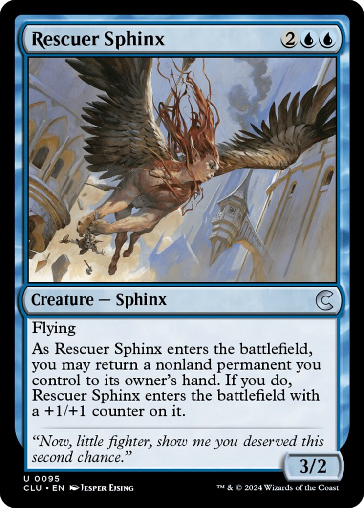 Rescuer Sphinx [Ravnica: Clue Edition] | Eastridge Sports Cards & Games