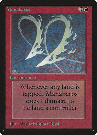 Manabarbs [Limited Edition Beta] | Eastridge Sports Cards & Games