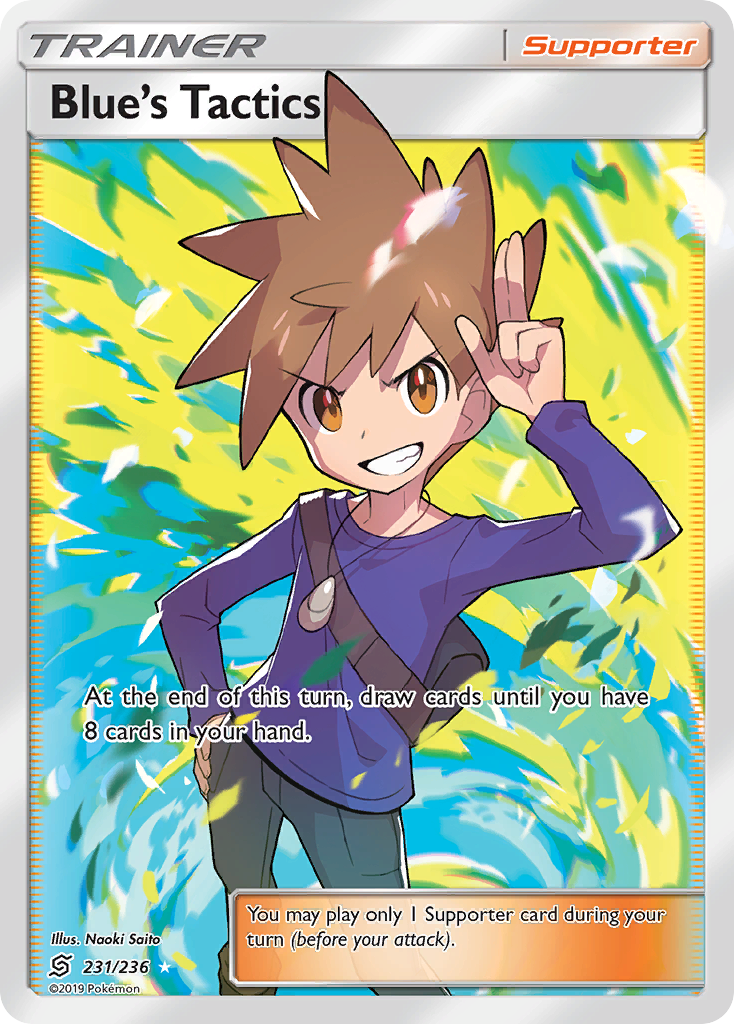 Blue's Tactics (231/236) [Sun & Moon: Unified Minds] | Eastridge Sports Cards & Games