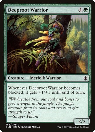 Deeproot Warrior [Ixalan] | Eastridge Sports Cards & Games