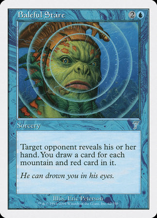 Baleful Stare [Seventh Edition] | Eastridge Sports Cards & Games